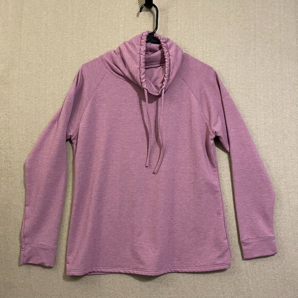 32 Degrees Heat Pullover Women's Medium Mauve Sweatshirt Long Sleeves - Picture 1 of 12